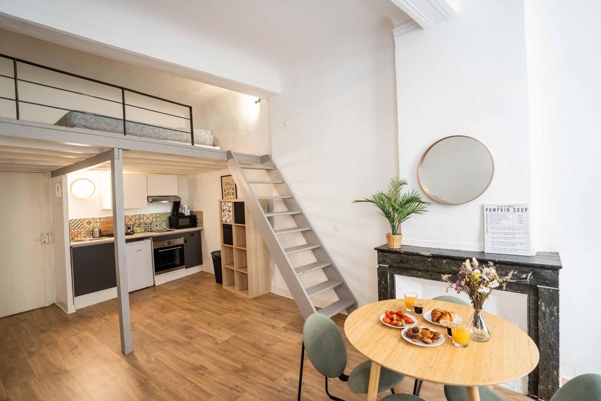 Studio Mezzanine Aumone Vieille Aix-en-Provence Dış mekan fotoğraf